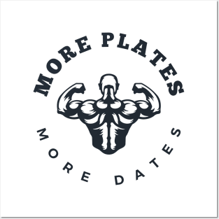 more plates more dates Posters and Art